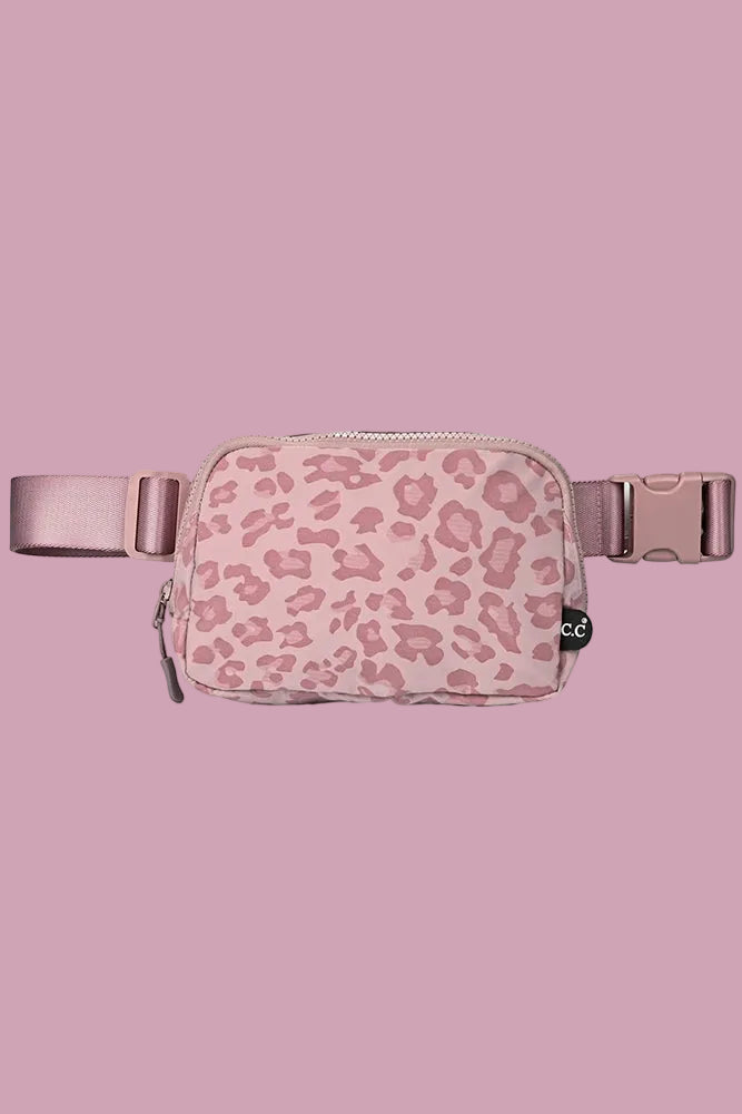 Pink Leopard Fanny Pack