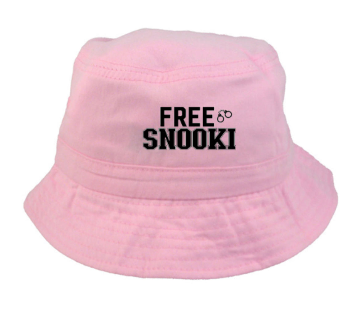 Pink Free Snooki Bucket Hat