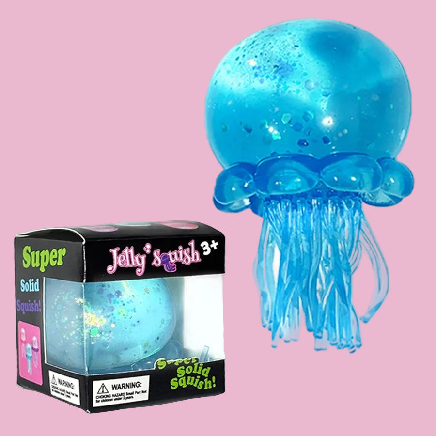 Blue Jellyfish Squishy