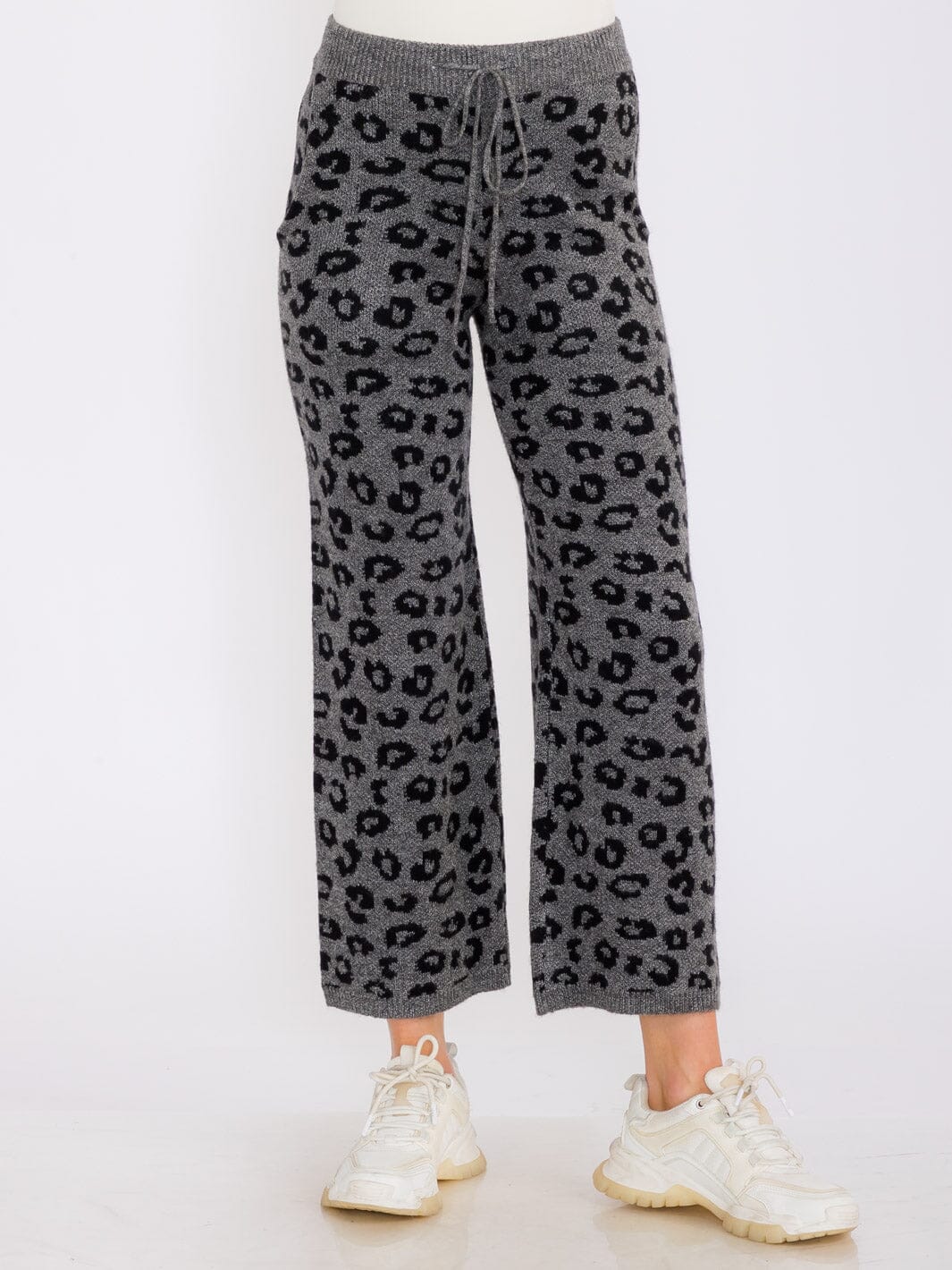 Leopard Wide Leg Lounge Pants