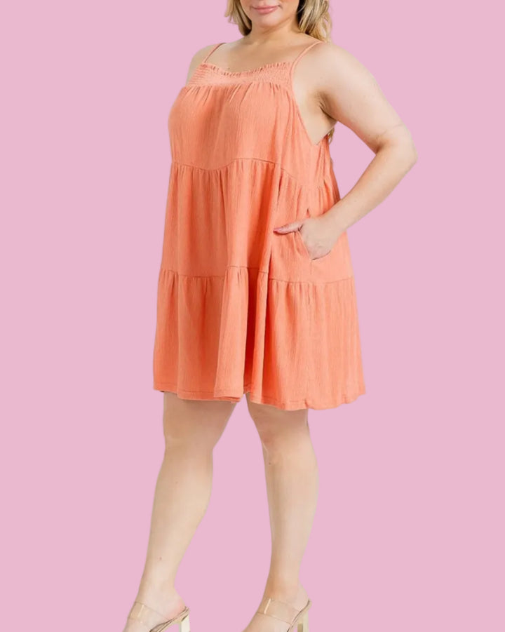 Plus Sweet Serenity Mini Dress