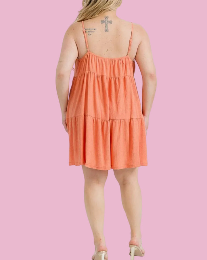 Plus Sweet Serenity Mini Dress