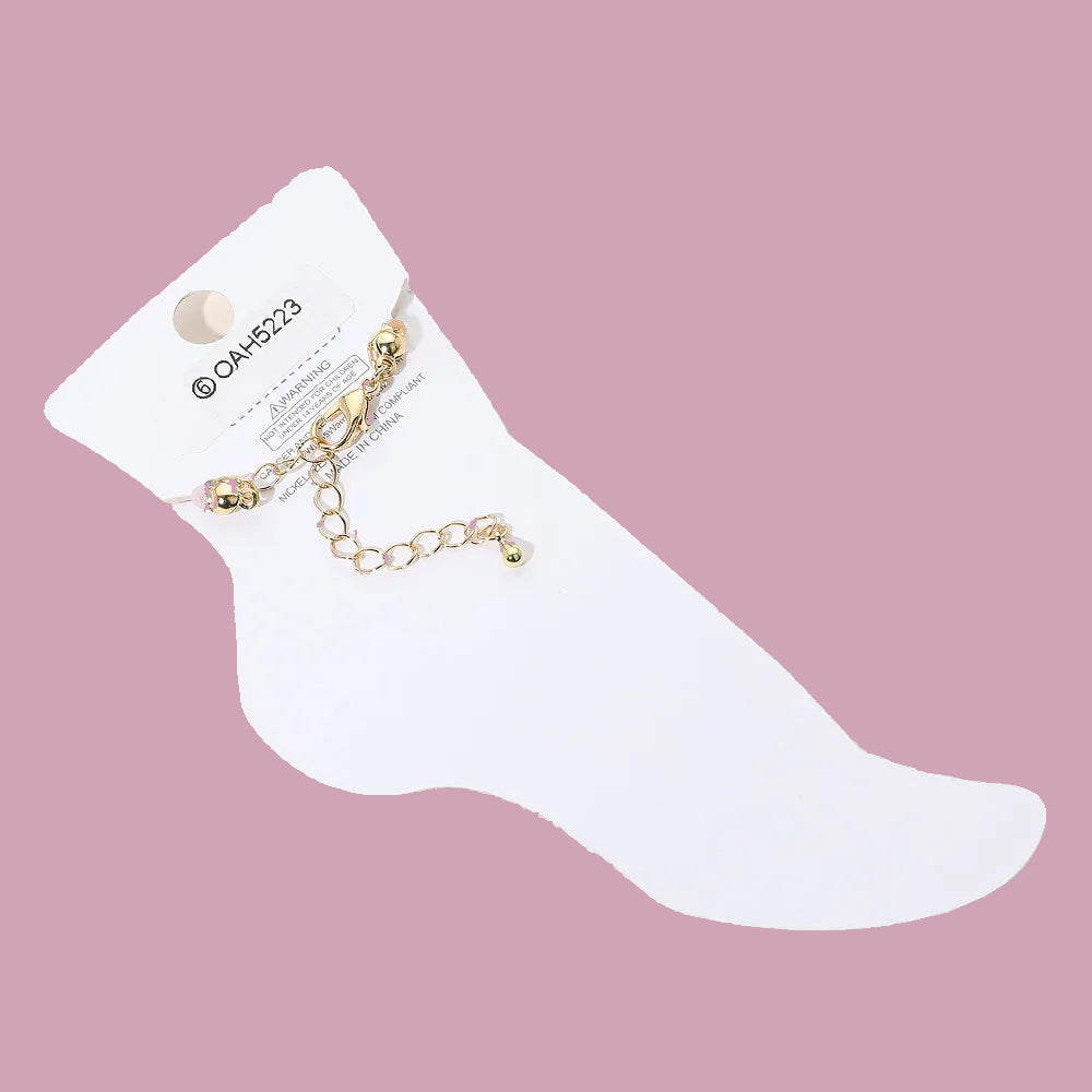 Stone Accent Anklet