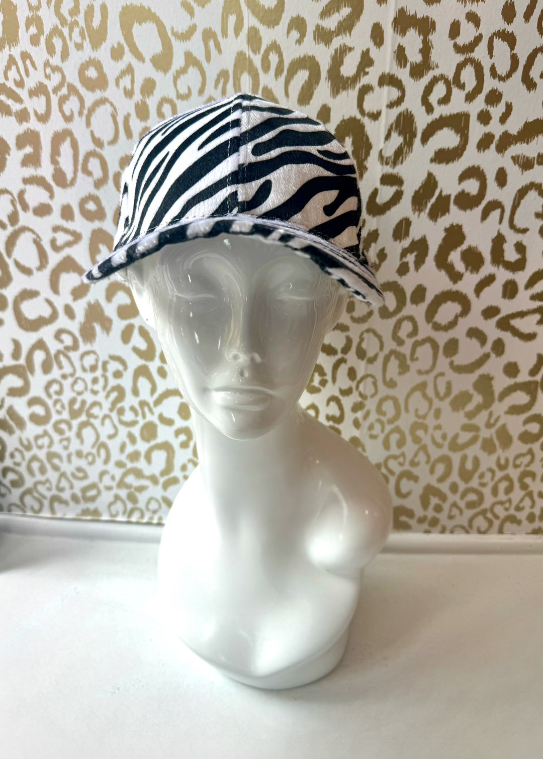 Zebra Hat – The Snooki Shop Zebra Hat – The Snooki Shop