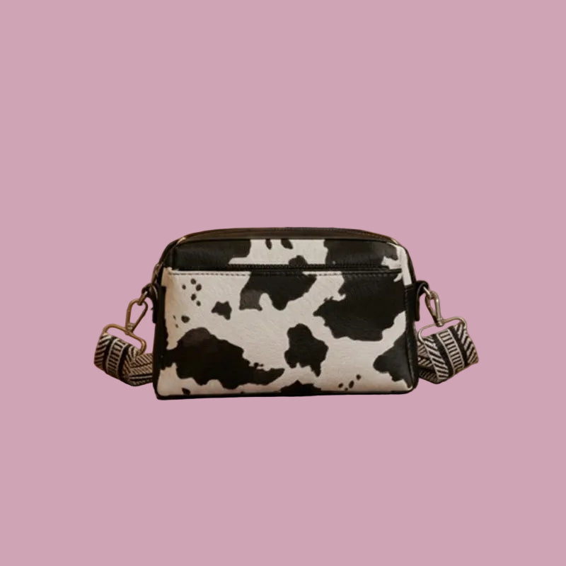 Cow Print Crossbody Bag