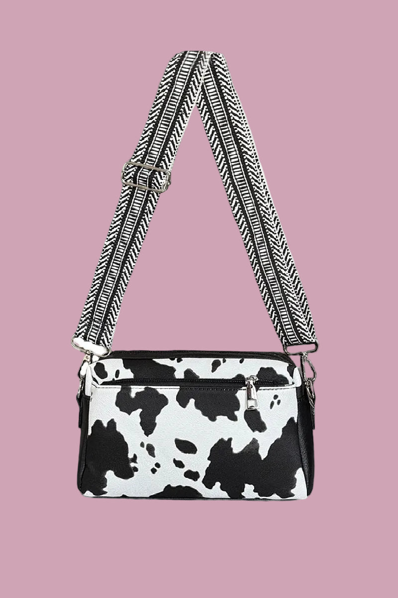 Cow Print Crossbody Bag