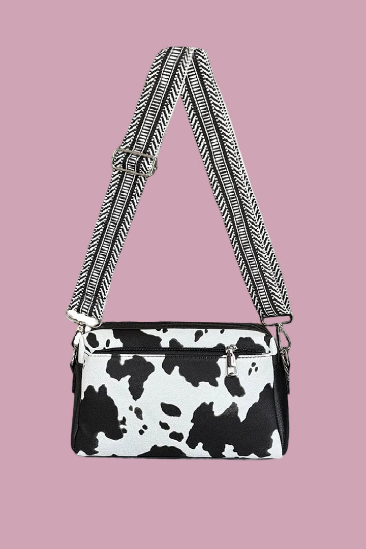 Cow Print Crossbody Bag
