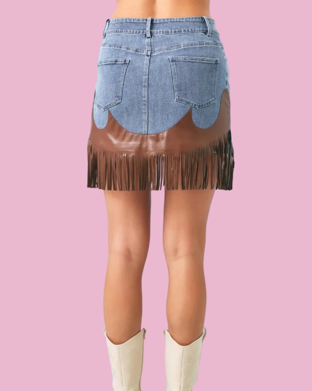 Lasso Fringe Skirt