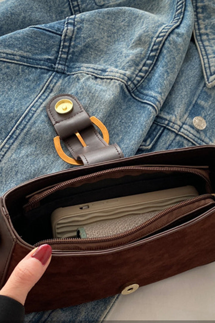 Cabernet Buckle Purse