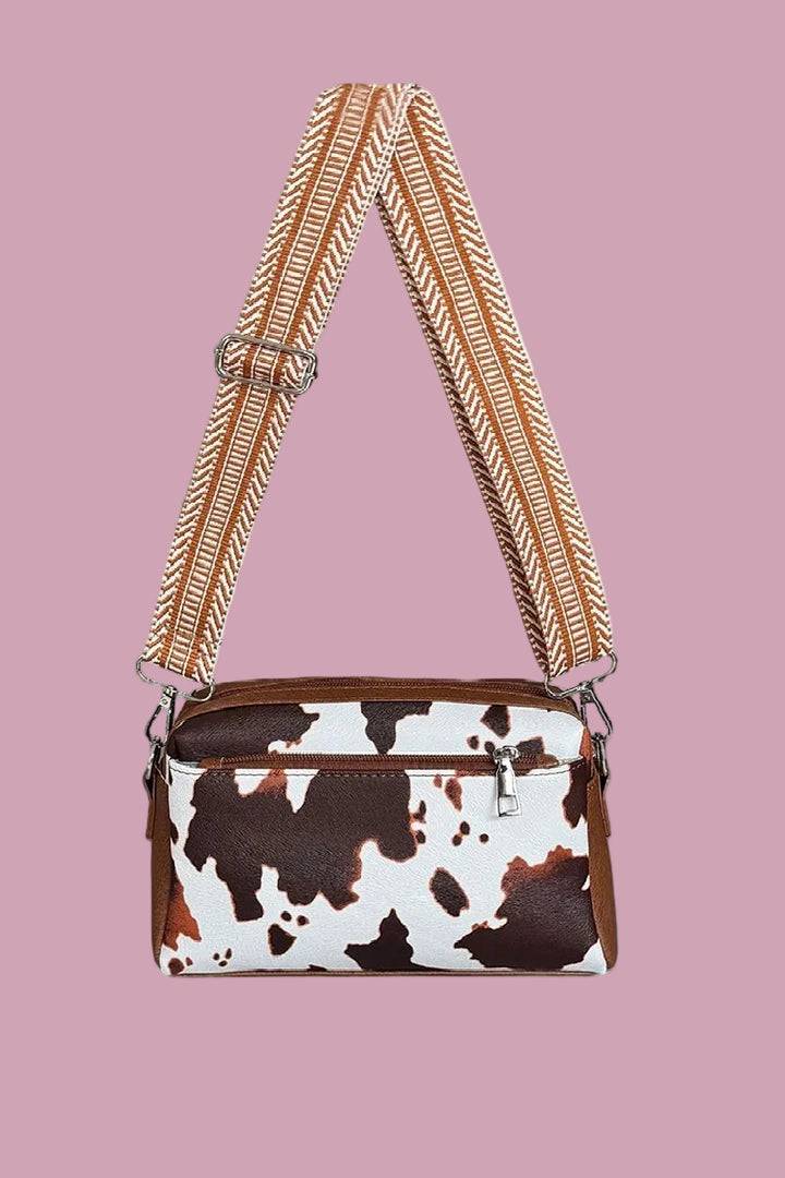 Cow Print Crossbody Bag