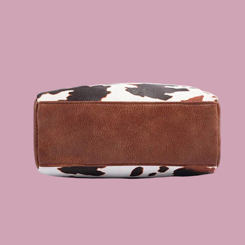 Cow Print Crossbody Bag