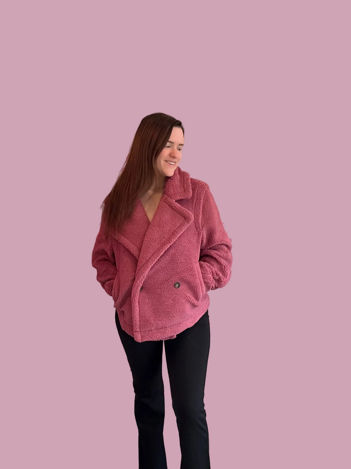 Rose Teddy Jacket