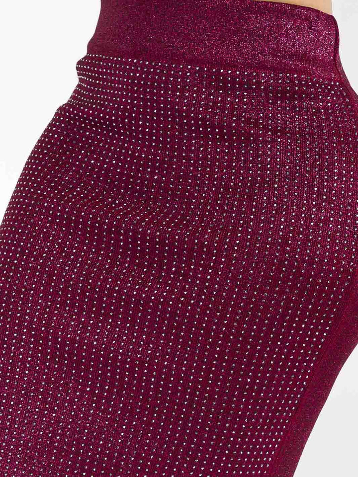 Merlot Sparkle Skirt