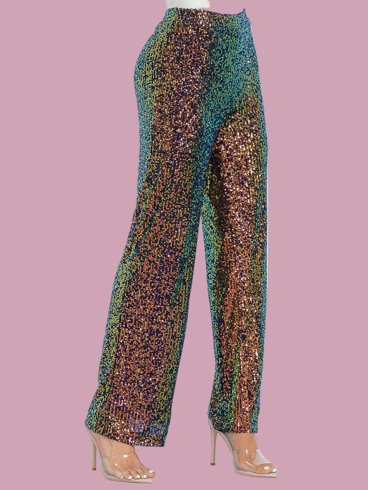 Disco Mirage Sequin Pants