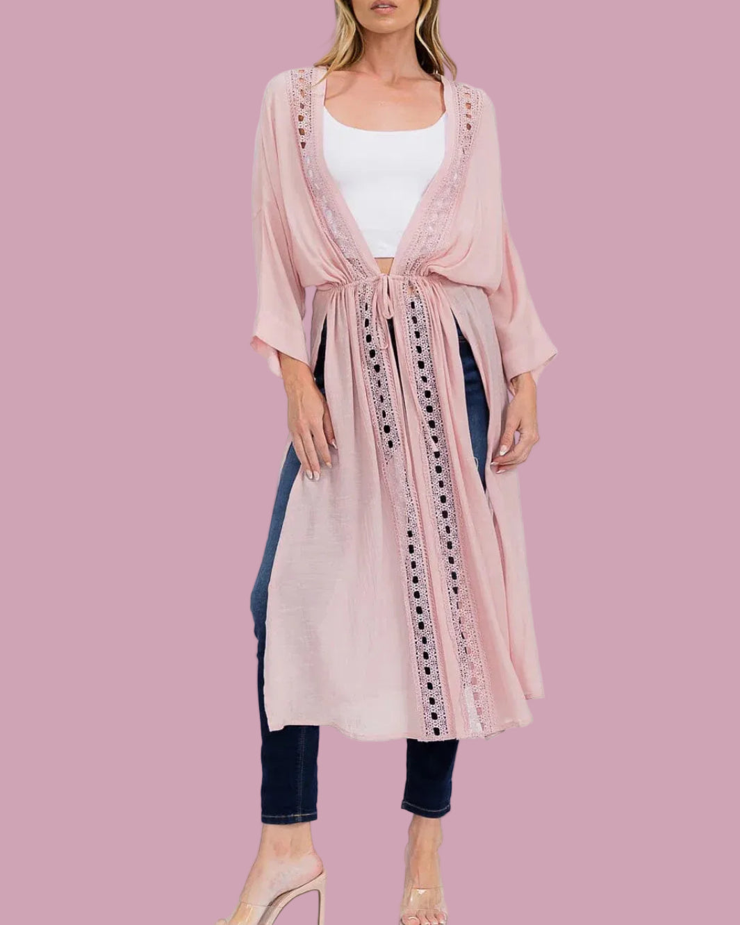 Rosewater Kimono