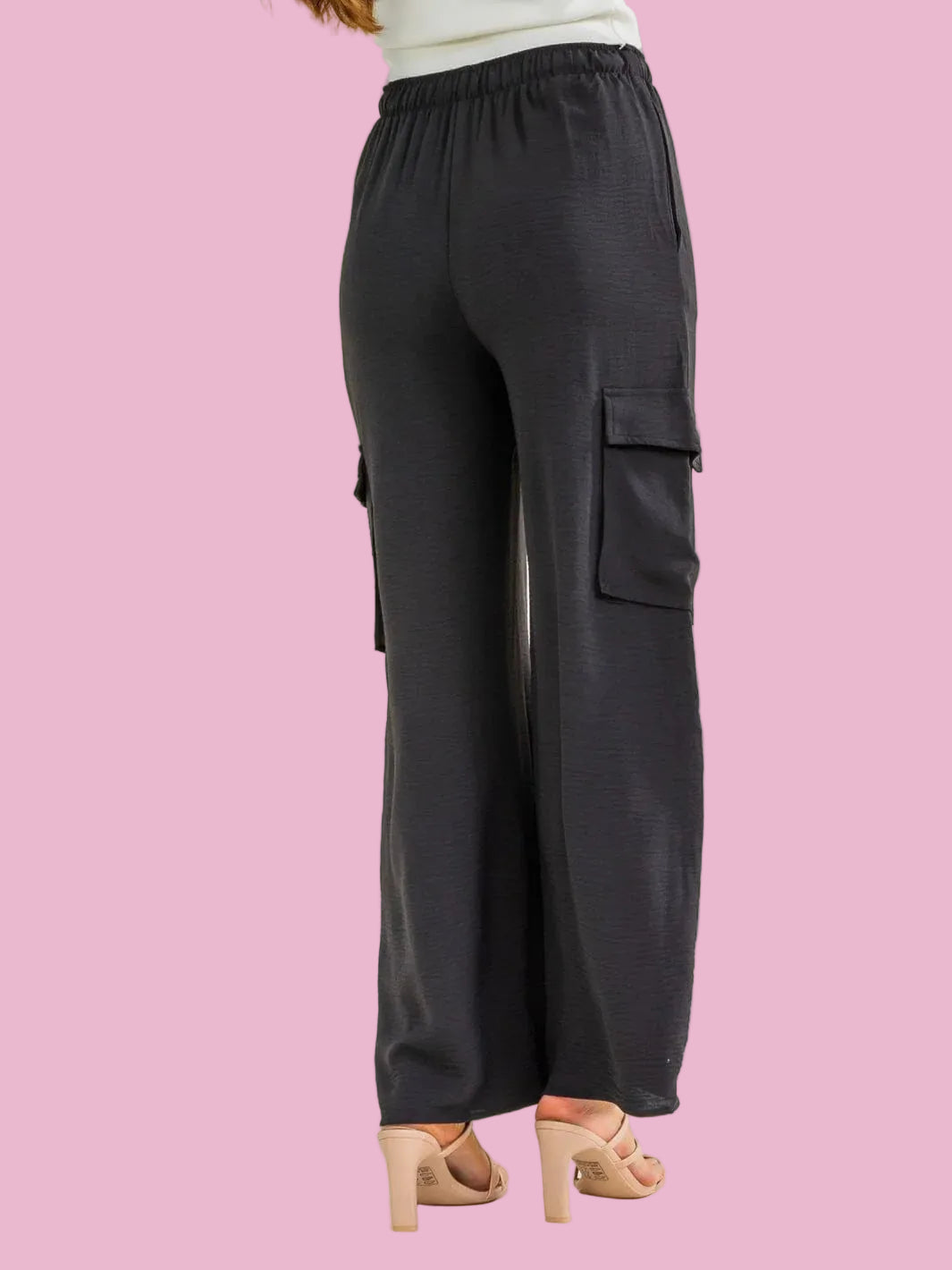 Black Lightweight Cargo Pants