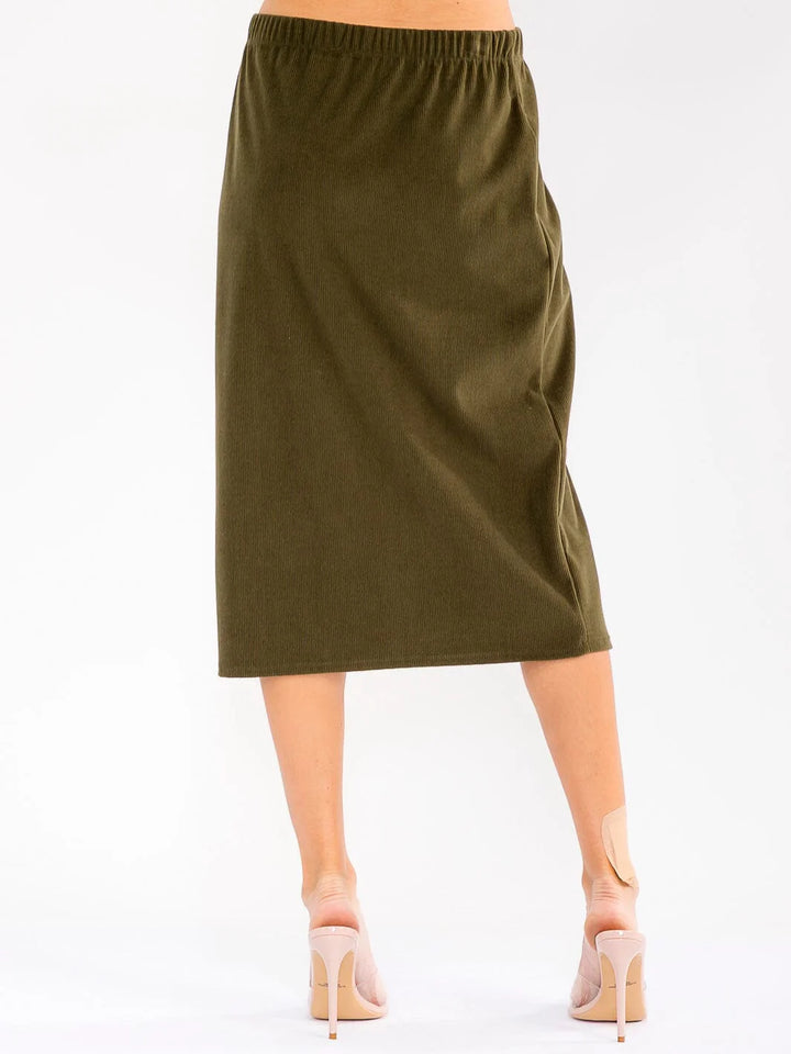 The Sutton Corduroy Skirt