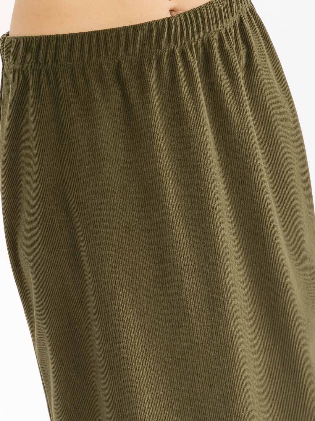 The Sutton Corduroy Skirt