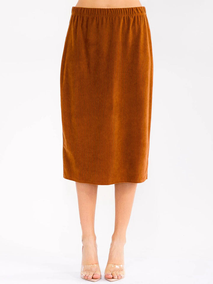 The Sutton Corduroy Skirt