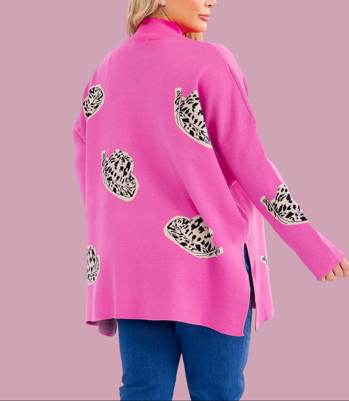 Plus Wild Western Sweater