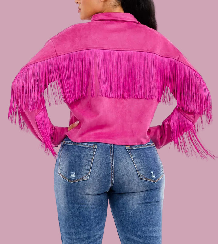 Fringe Accent Jacket