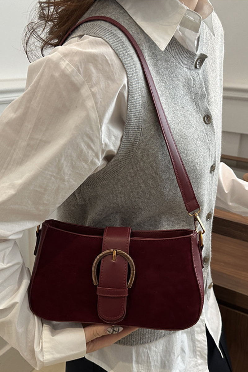 Cabernet Buckle Purse