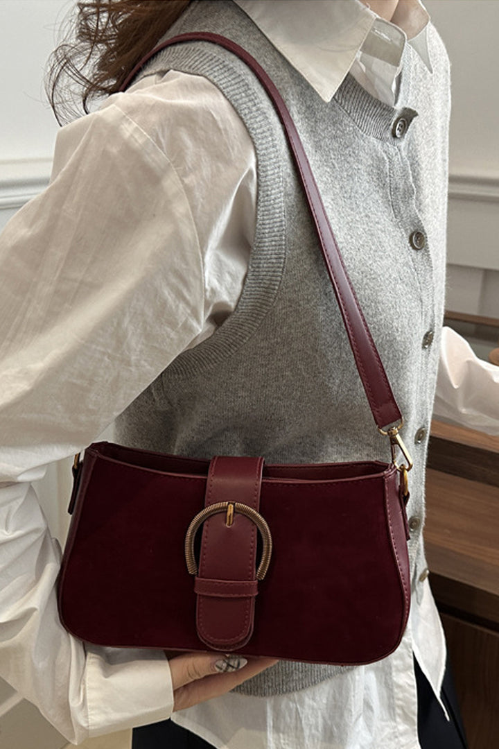 Cabernet Buckle Purse