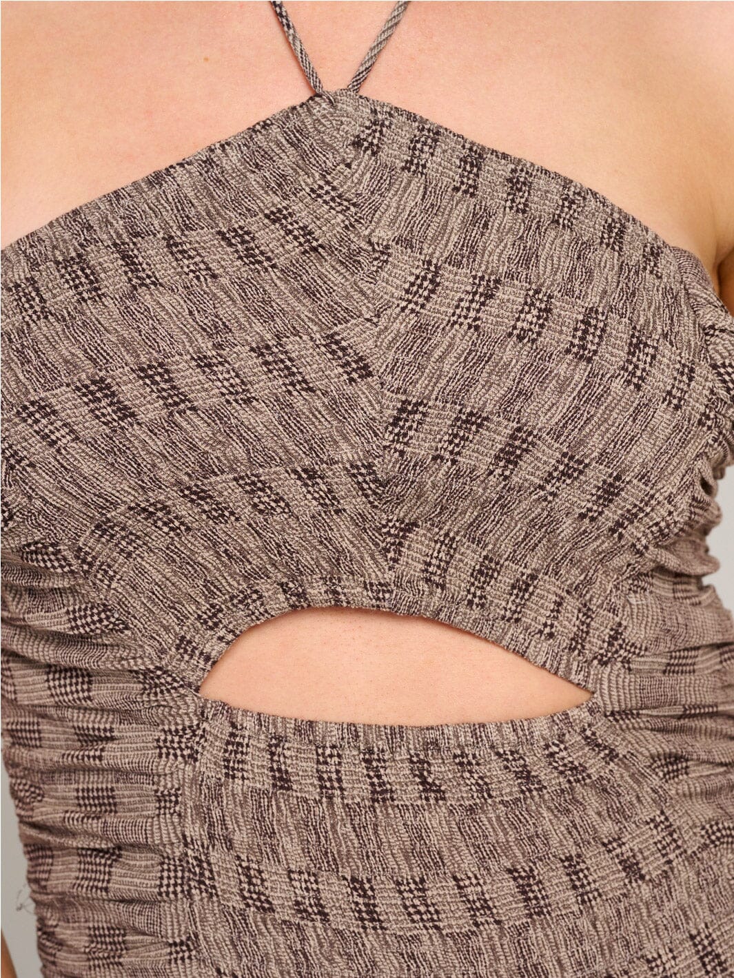 Soho Cutout Halter Mini