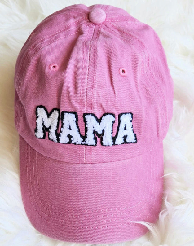 Pink MAMA Hat
