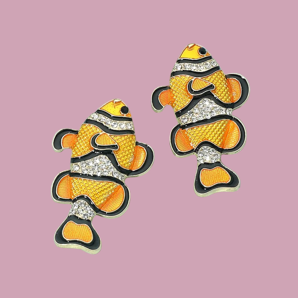 Clownfish Stud Earrings
