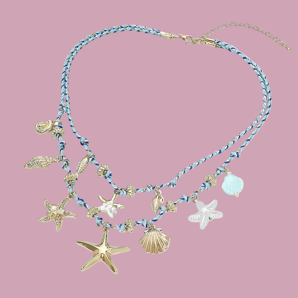 Starfish Rope Necklace