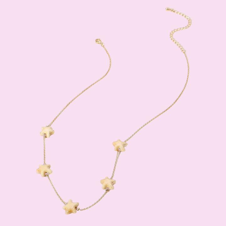 Gold Starfish Necklace
