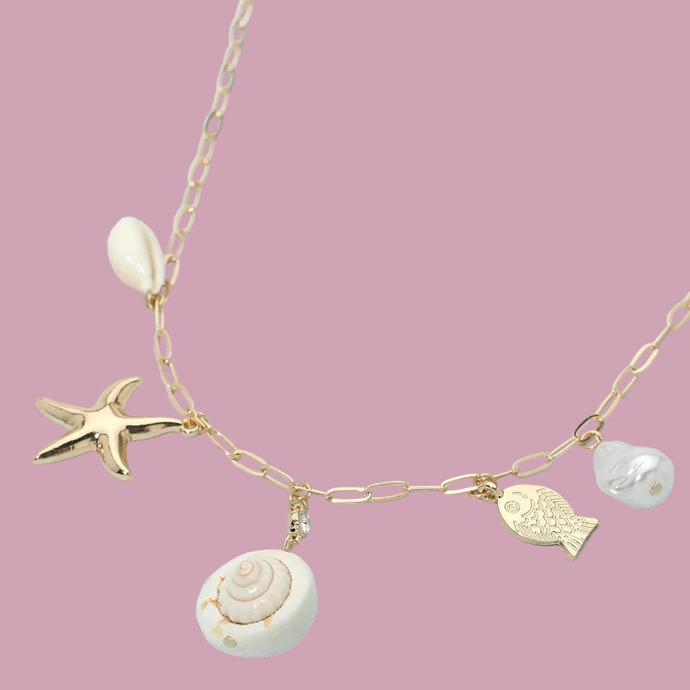Golden Sea Necklace