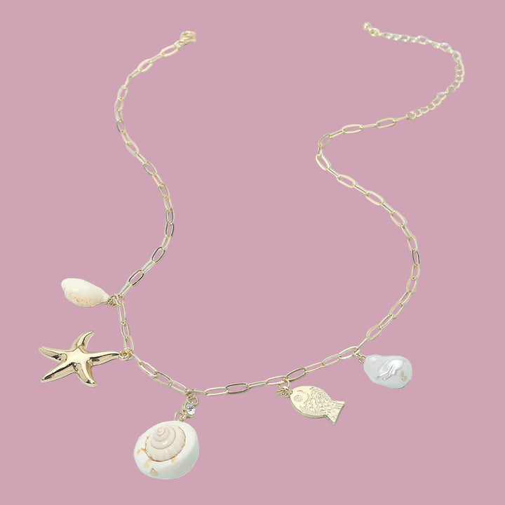Golden Sea Necklace