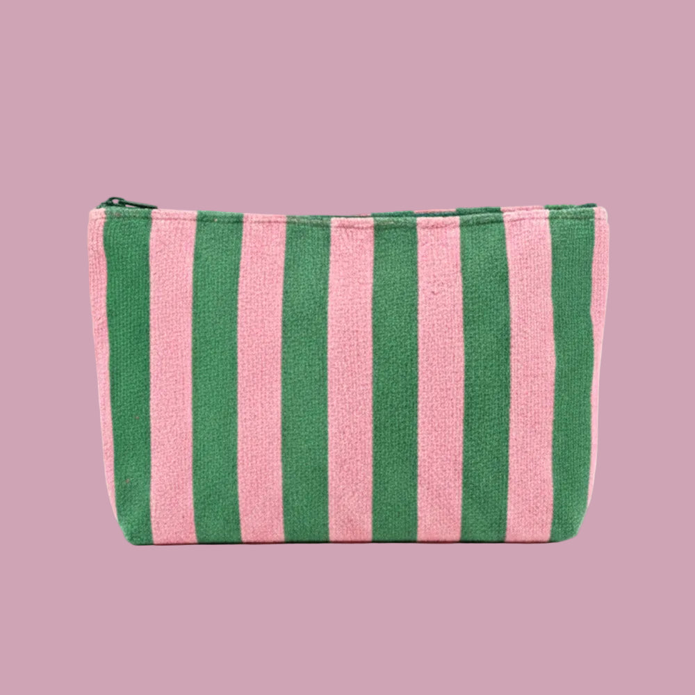 Watermelon Terry Cloth Cosmetic Bag