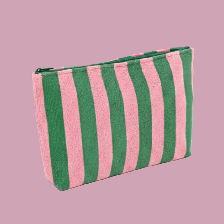 Watermelon Terry Cloth Cosmetic Bag