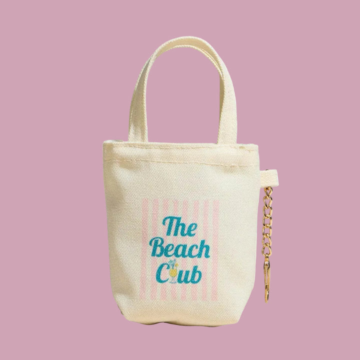 Beach Club Keychain Tote