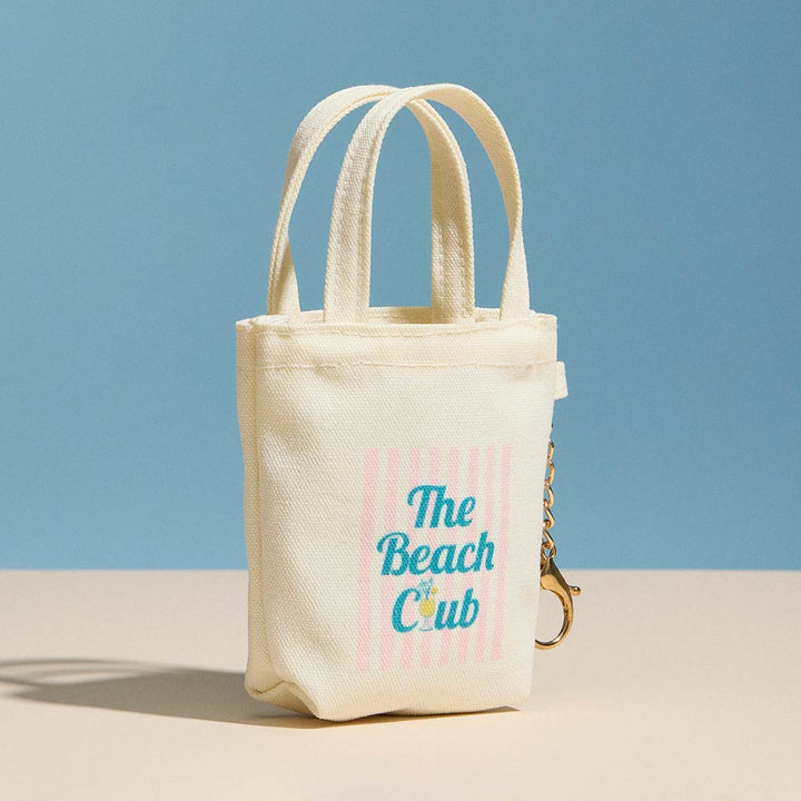 Beach Club Keychain Tote