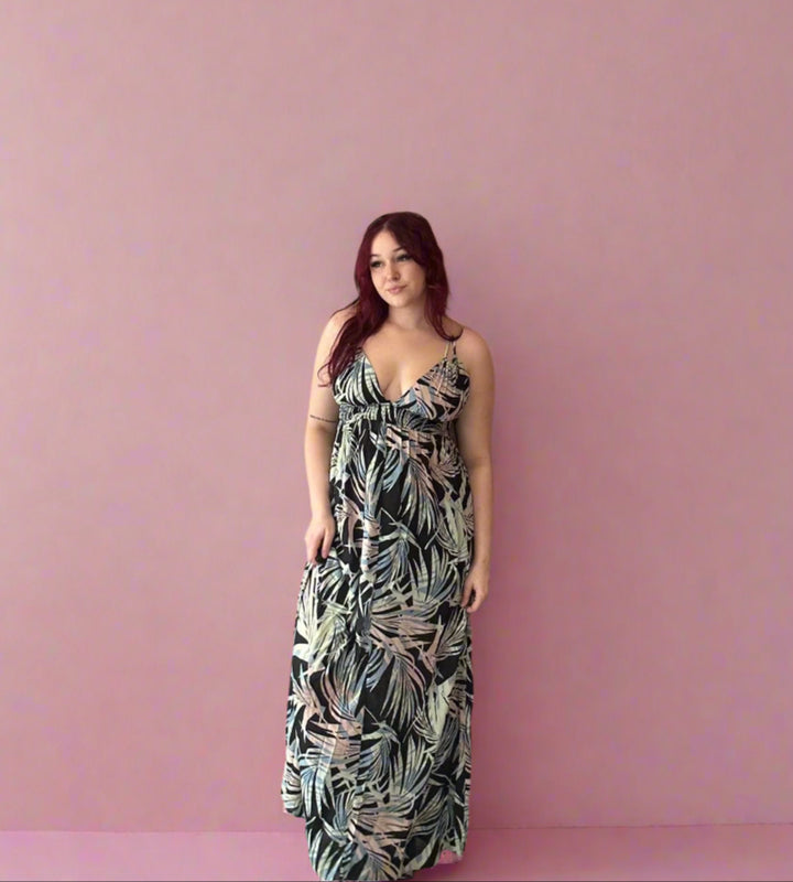 Backless Palm Maxi