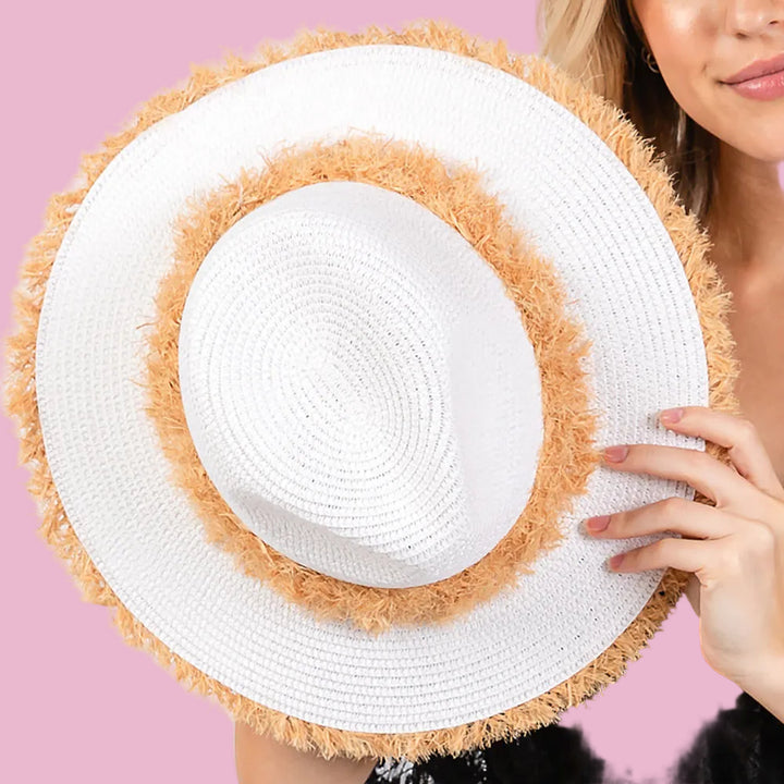 White Sun Chaser Hat