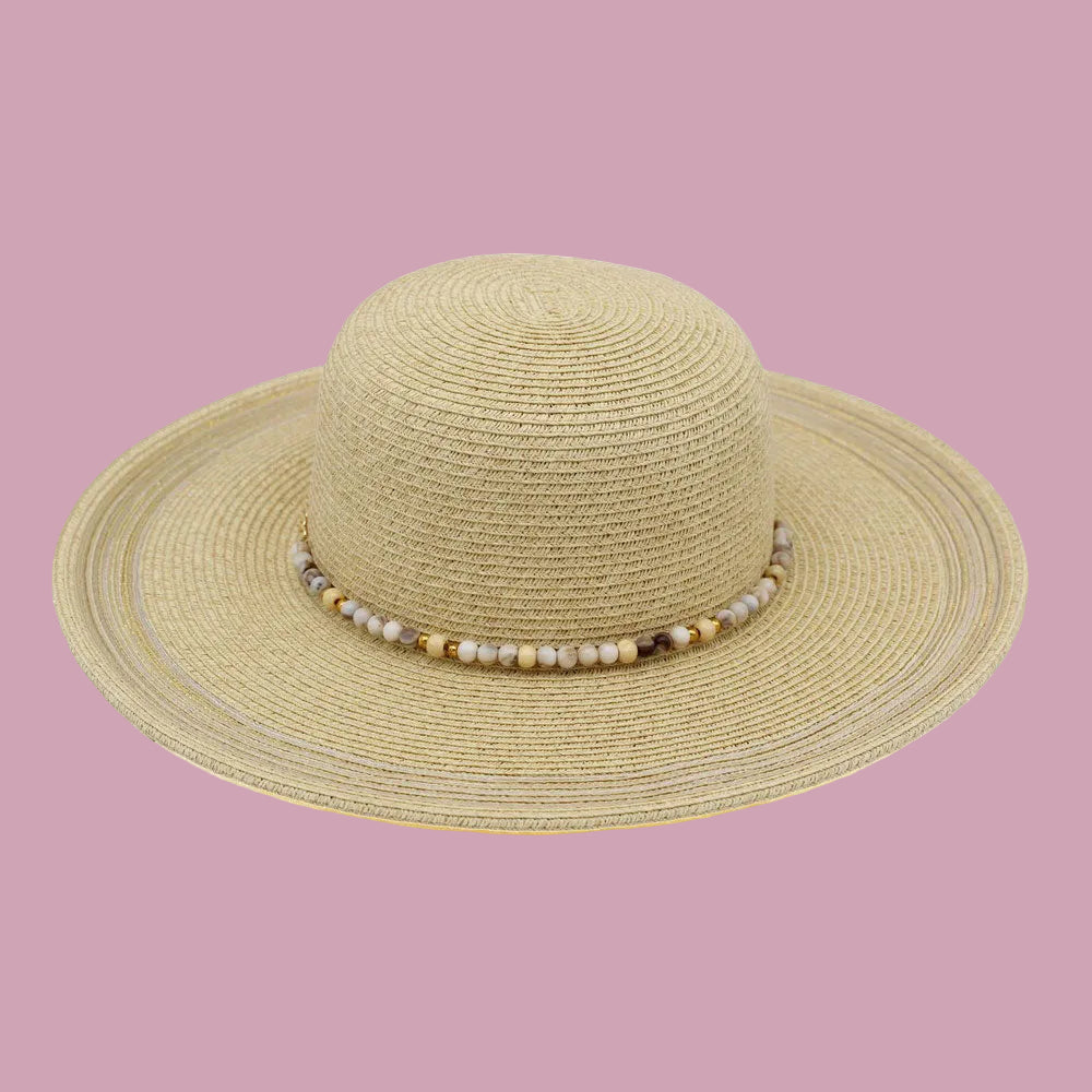 Beaded Sun Hat