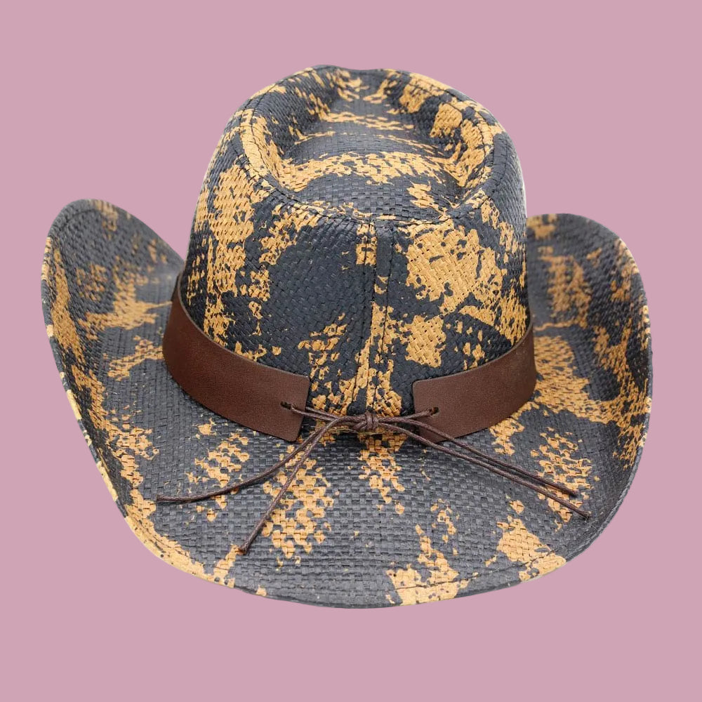 Python Cowboy Hat Snake & Steer Cowboy Hat - Western Bull Skull Hat | The Snooki Shop