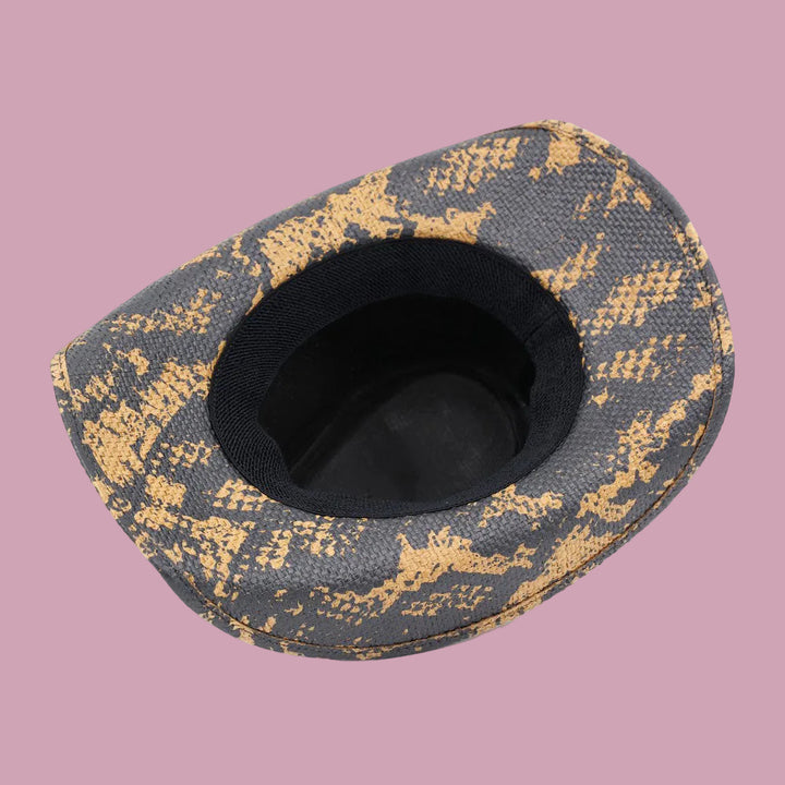 Snake &amp; Steer Cowboy Hat