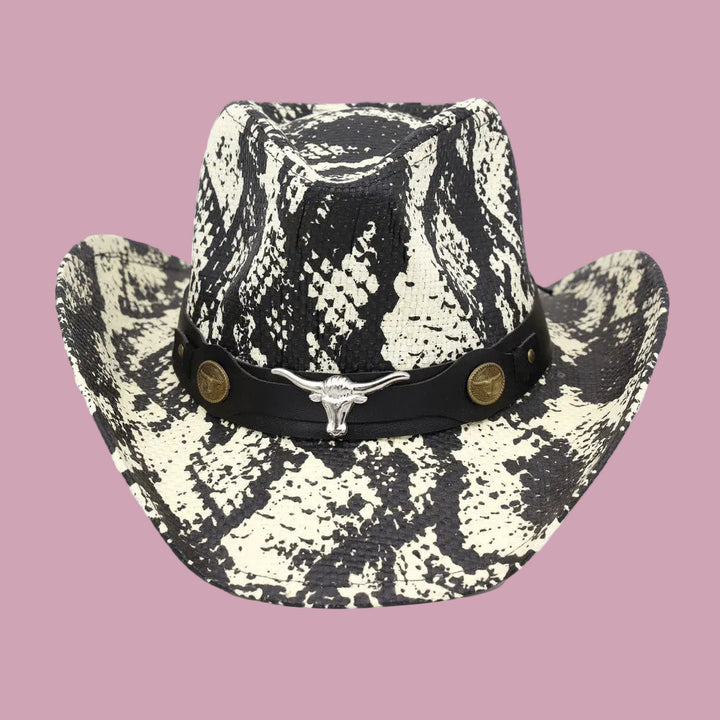 Snake &amp; Steer Cowboy Hat