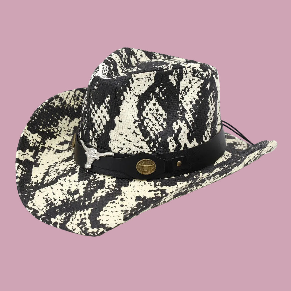 Snake &amp; Steer Cowboy Hat