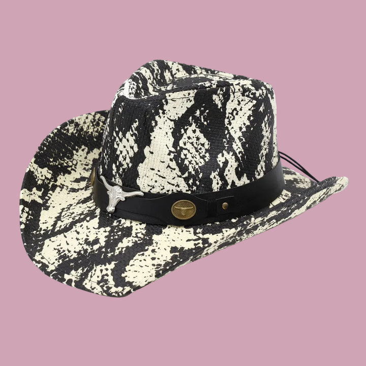 Snake &amp; Steer Cowboy Hat