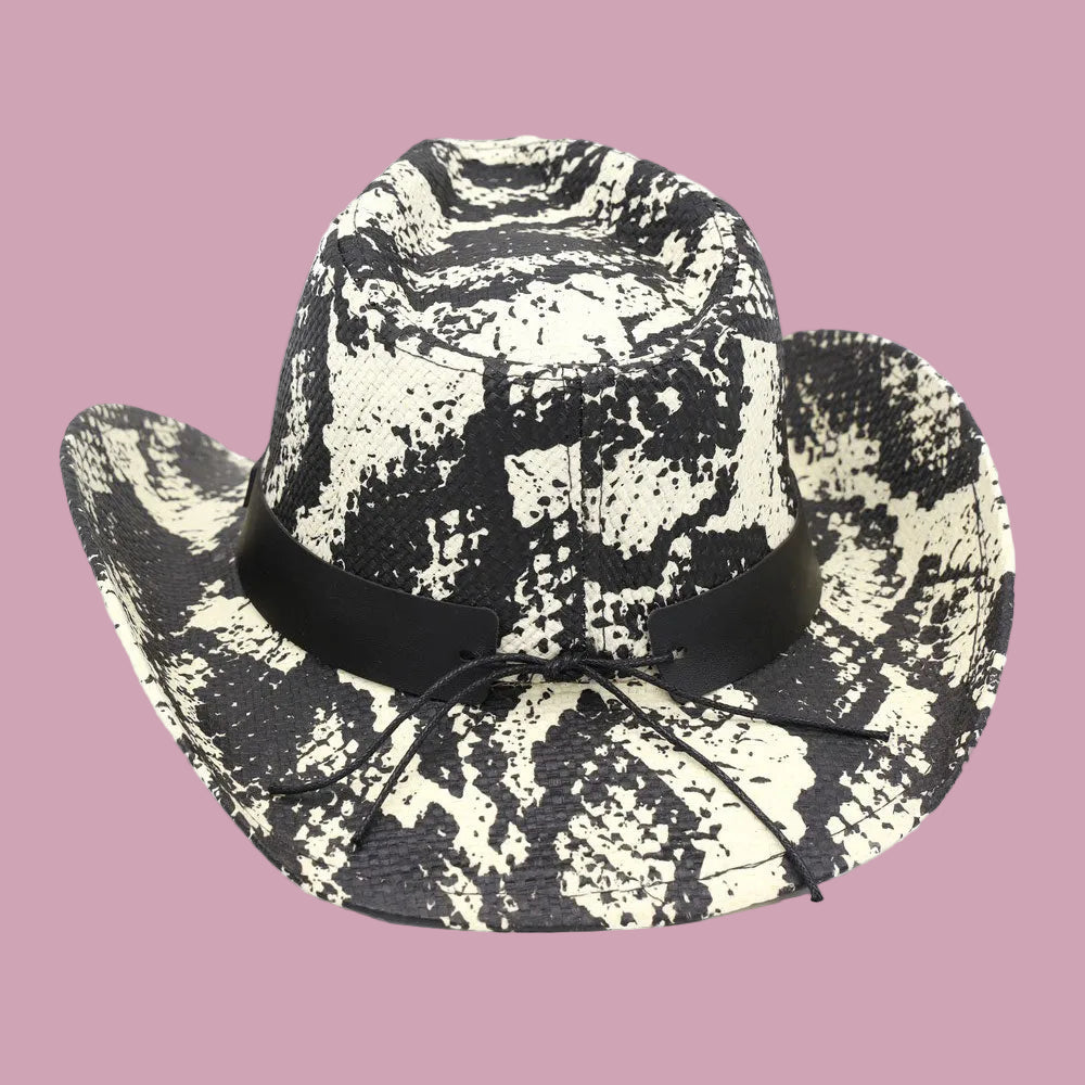 Snake &amp; Steer Cowboy Hat