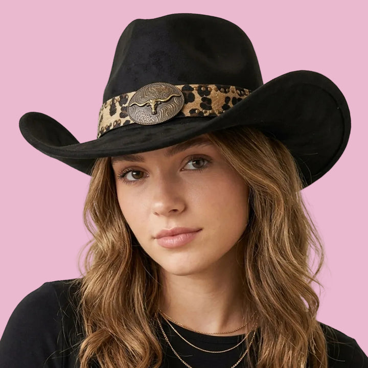 Steer Buckle Cowboy Hat