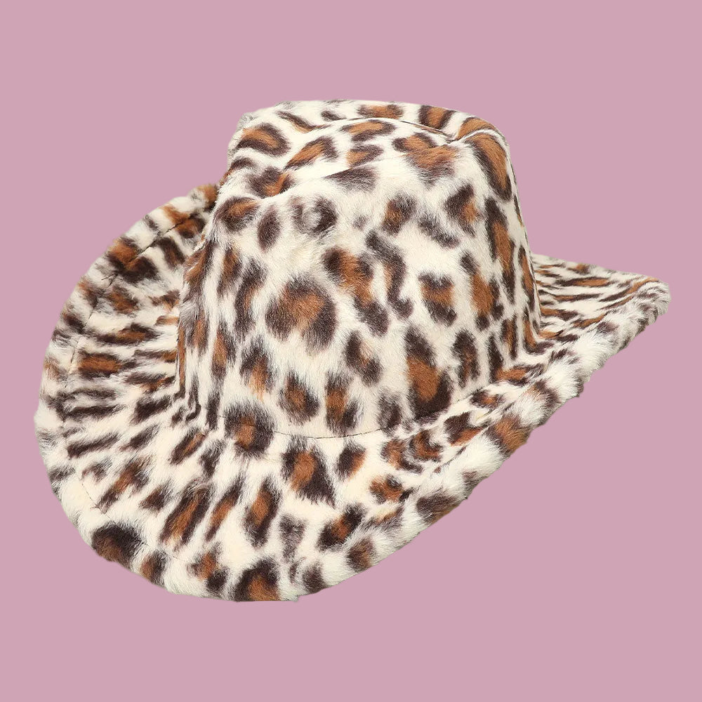Fuzzy Wild Cowboy Hat
