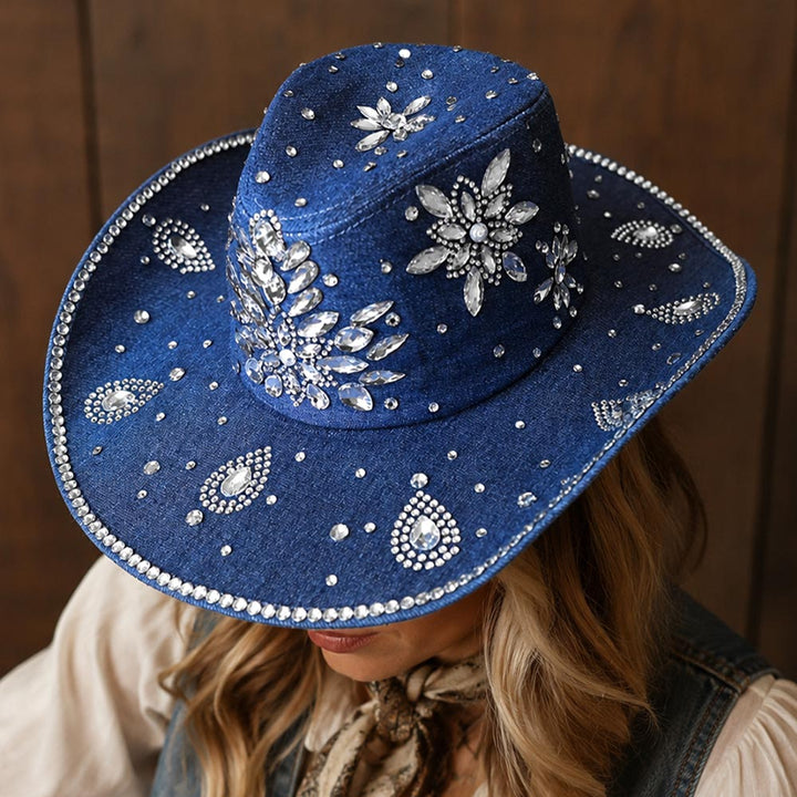 Denim Dolly Cowboy Hat
